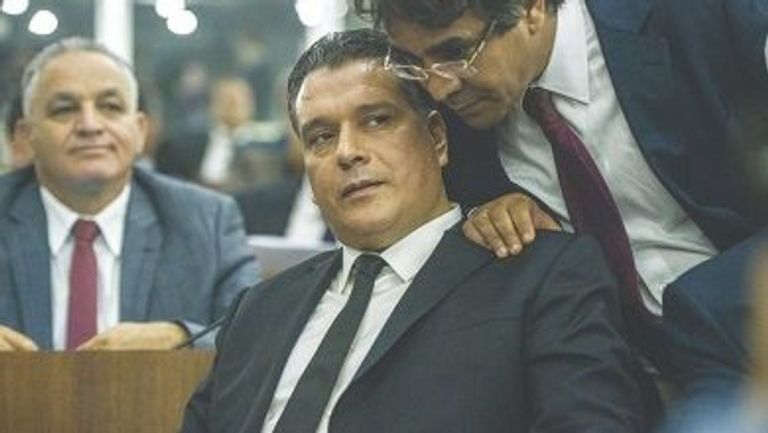 محمد جميعي ومعاذ بوشارب طلبة جزائريون تظاهروا خلال الأسبوع الماضي أمام البرلمان