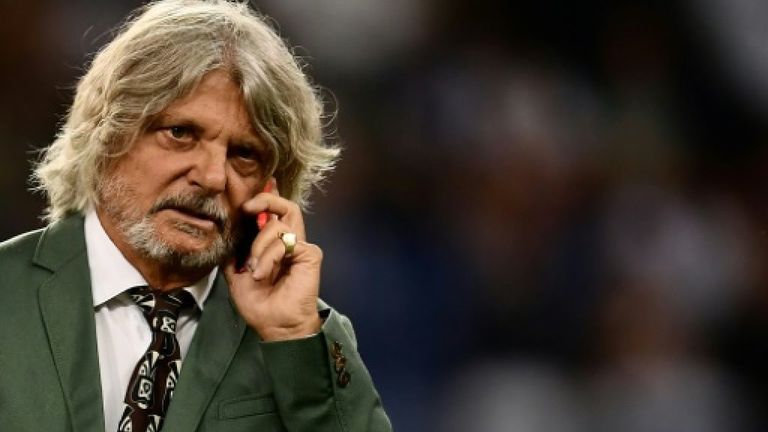  ماسيمو فيريرو رئيس نادي سمبدوريا الإيطالي