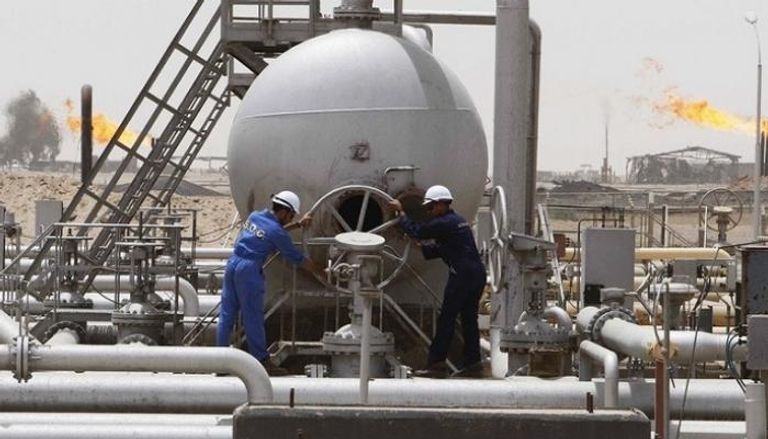 حقل الرميلة النفطي في محافظة البصرة العراقية