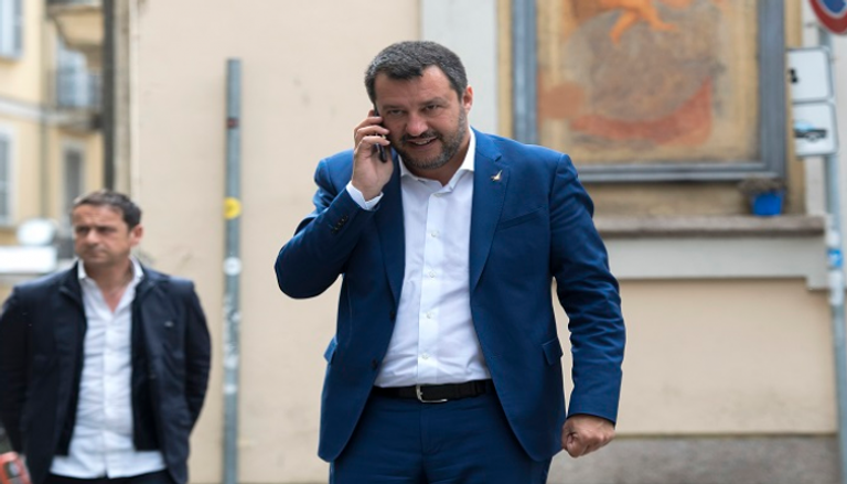 ماتيو سالفيني وزير الداخلية الإيطالي يقود اليمين المتطرف في أوروبا