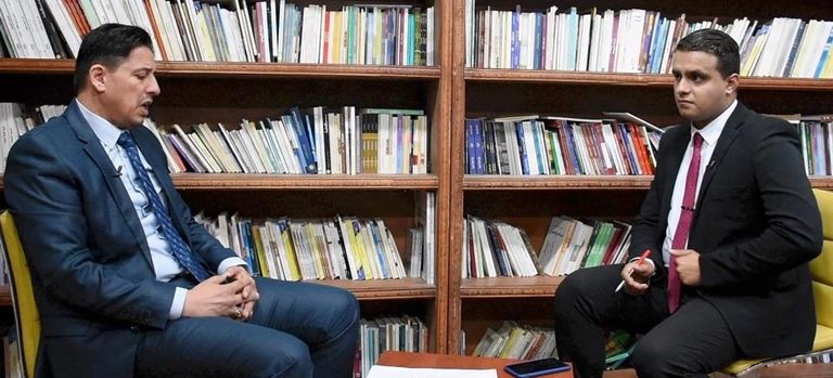 العقوري في حوار مع مراسل "العين الإخبارية" العقوري في حوار مع