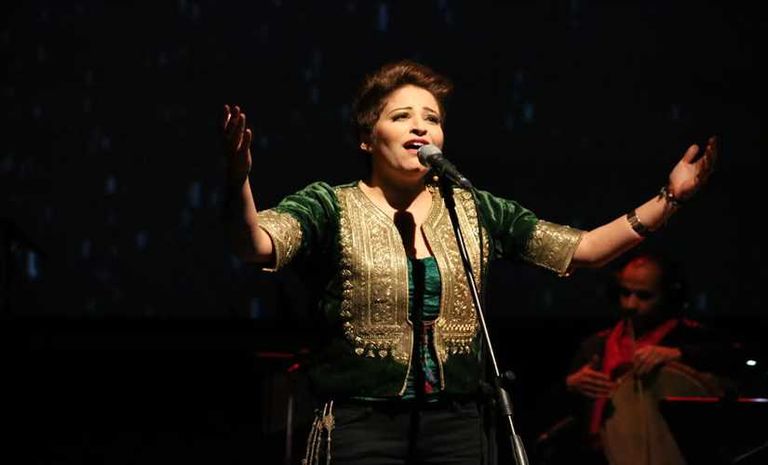 ملصق حفل روضة عبدالله في الأوبرا المصرية.