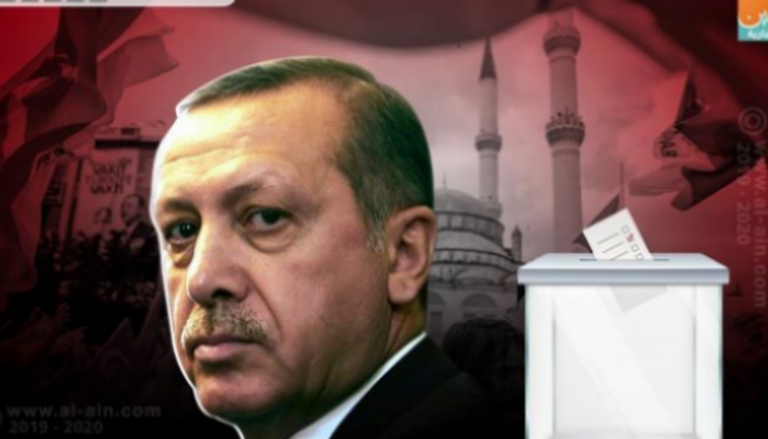 أردوغان يهدد معارضيه بورقة الإرهاب 