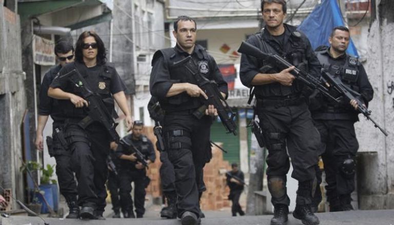 عناصر بالشرطة البرازيلية- أرشيفية