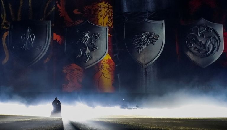 الحلقة الأخيرة لمسلسل "صراع العروش" في ساحة بروسيا