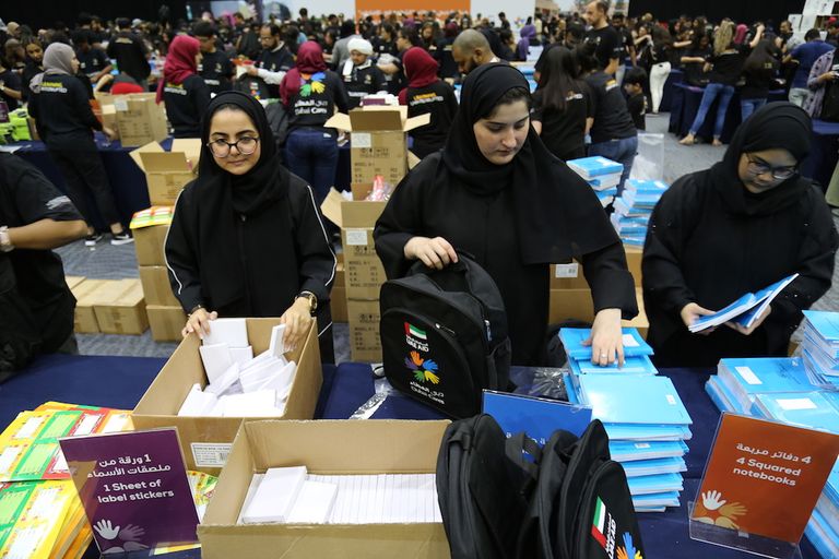 "دبي العطاء" تختتم مبادرتها الرمضانية بمشاركة 2000 متطوع