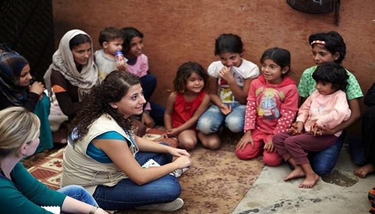 تحسين معيشة اللاجئين وتعليم الأطفال أبرز أهداف الحملة.