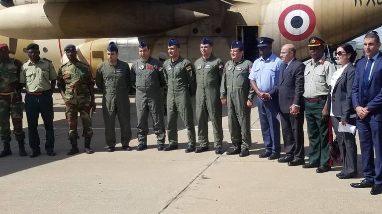 مساعدات مصرية إلى زيمبابوي لمواجهة آثار الإعصار