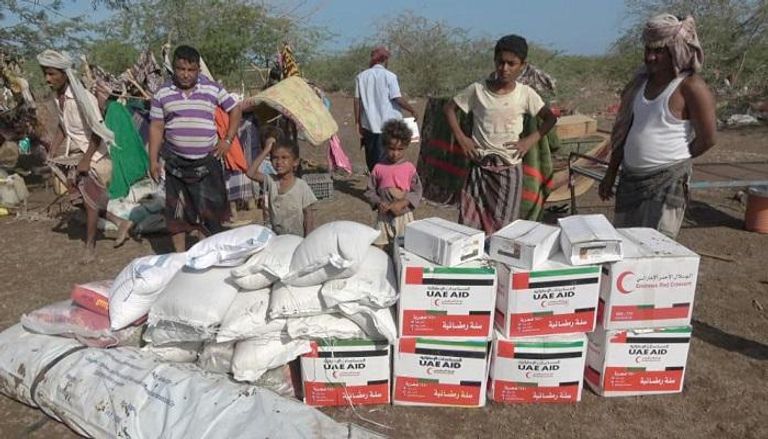 الإمارات تقدم مساعدات إغاثية عاجلة لأهالي "الهليبي" اليمنية