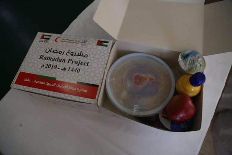 الإمارات تطلق مشروع إفطار صائم في الأردن