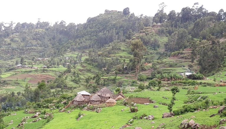 أقدم قصر للإمبراطور منليك الثاني في انكوبر