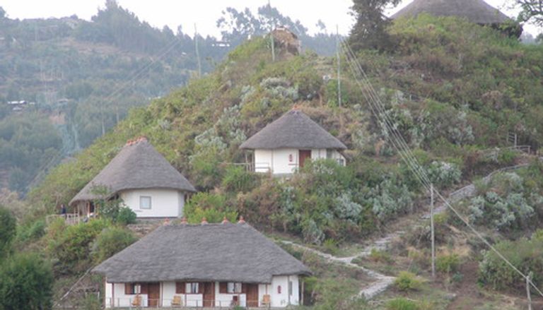 أقدم قصر للإمبراطور منليك الثاني في انكوبر