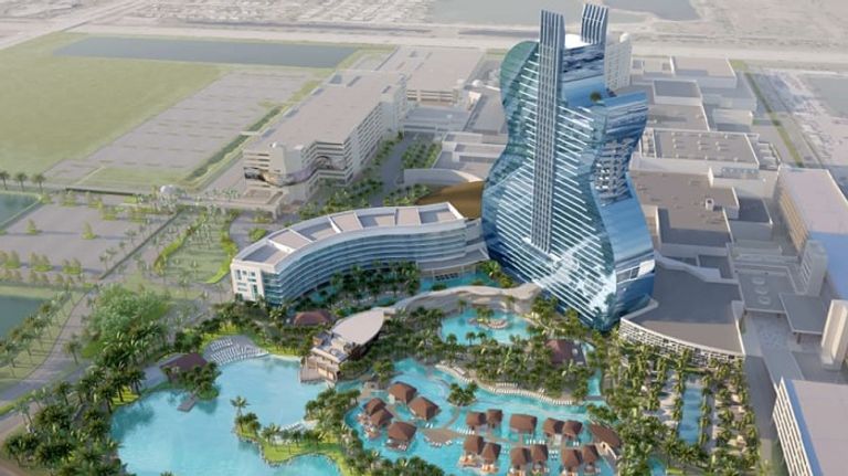 أول فندق على شكل جيتار في العالم