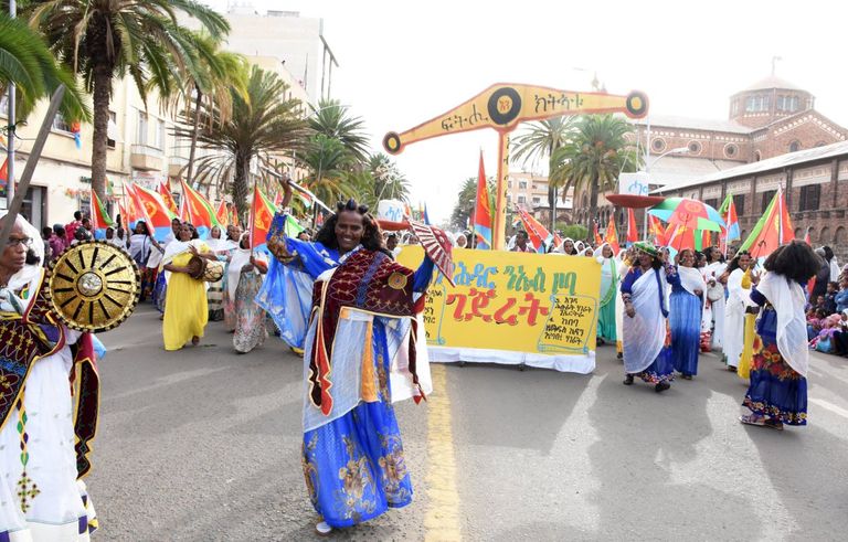 احتفالات الإريتريين بأعياد الاستقلال -أرشيفية