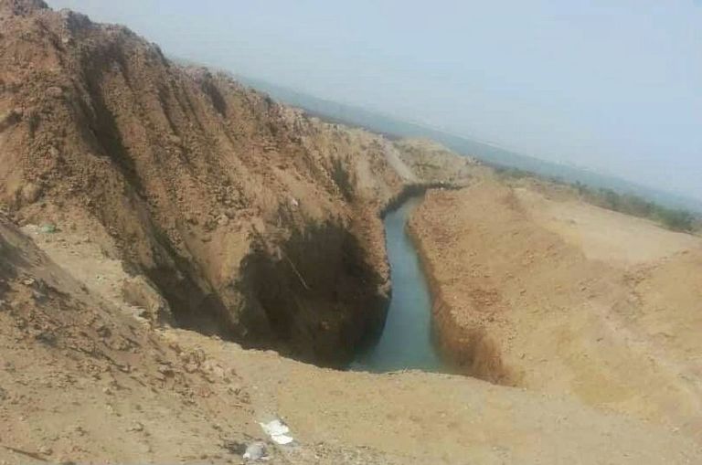 أحد أنفاق مليشيا الحوثي بالحديدة اليمنية