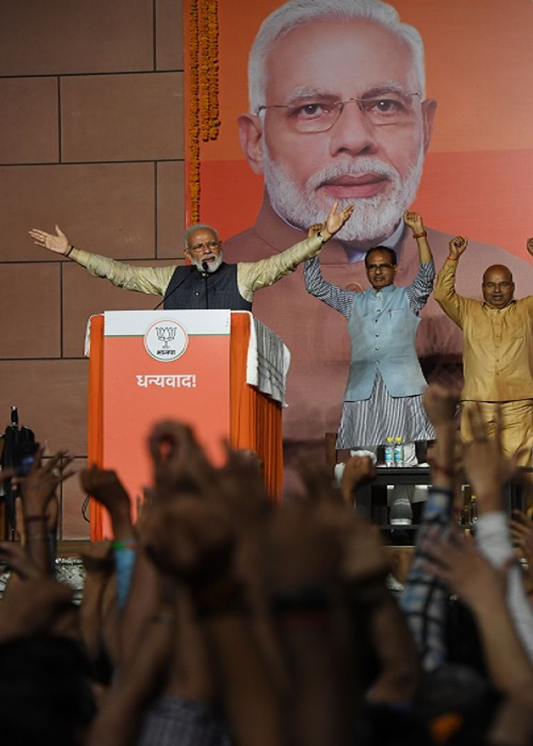 ناريندرا مودي رئيس الوزراء الهندي