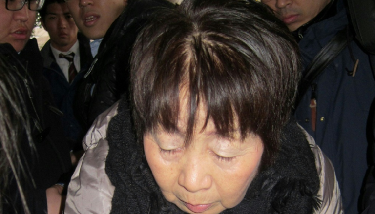 تشيساكو كاكيهي المعروفة بـ "الأرملة السوداء"