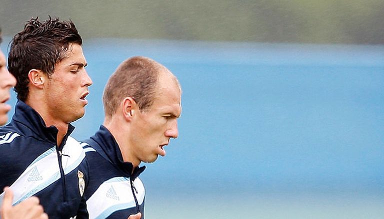 روبين ورونالدو في الريال