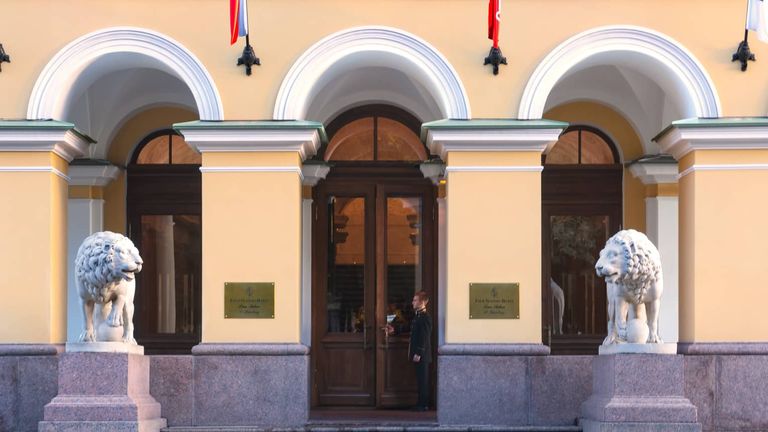 قصر الأسد في موسكو