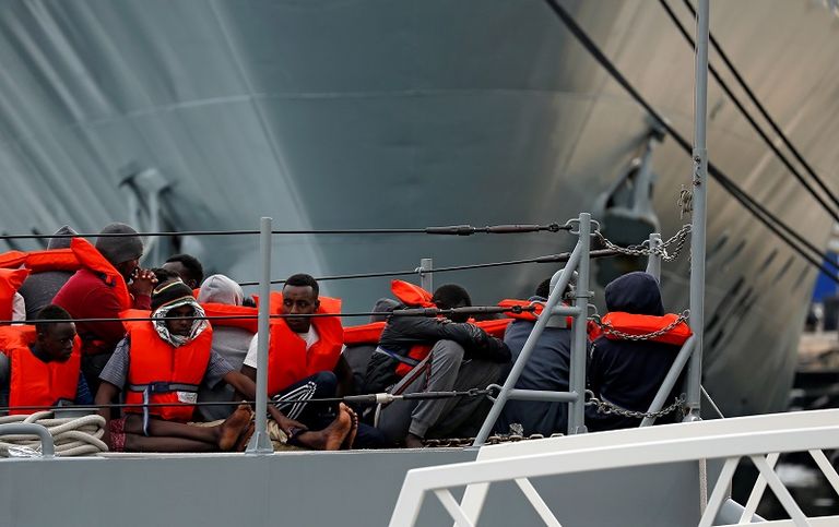 جنسيات المهاجرين لم تُعرف بعد