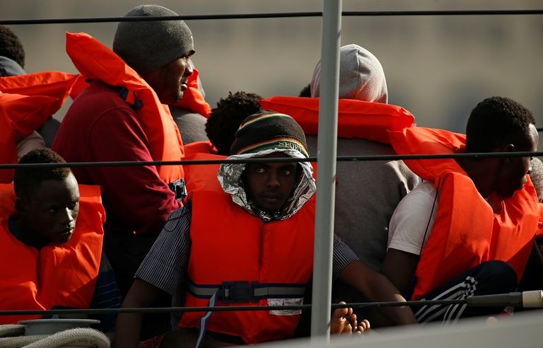 جنسيات المهاجرين لم تُعرف بعد