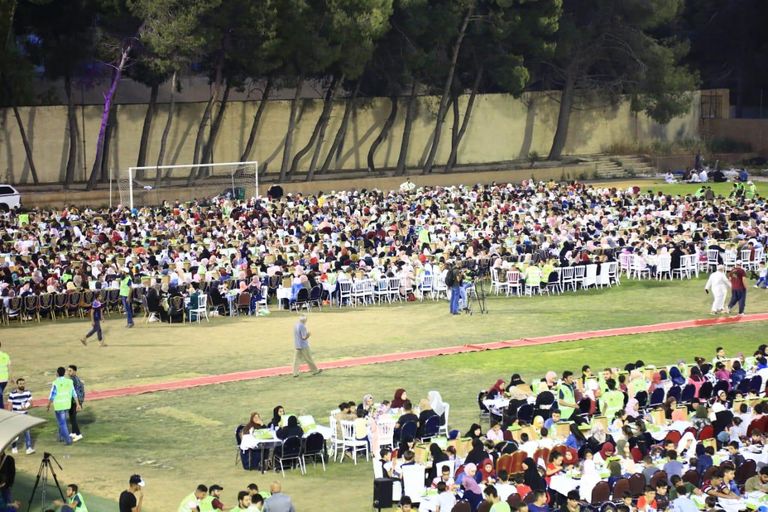 جانب من فعاليات الإفطار