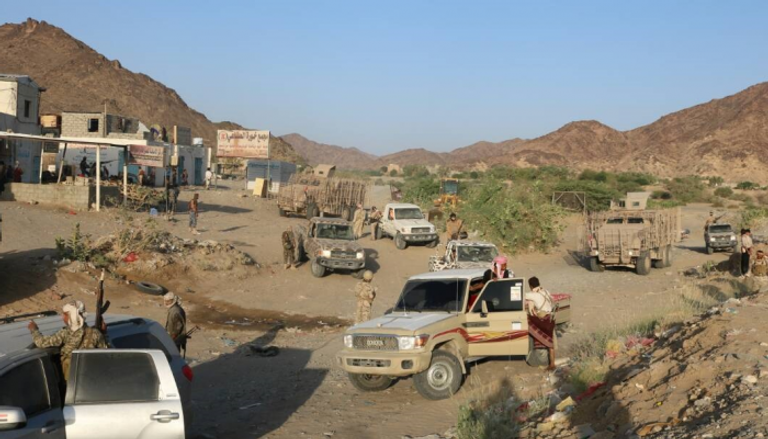 عناصر من قوات الجيش اليمني والمقاومة الشعبية - أرشيفية
