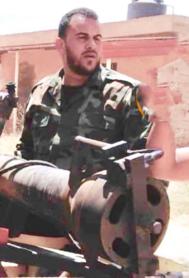 الإرهابي بن دردف في طرابلس الإرهابي بن دردف الشهير بالبابور