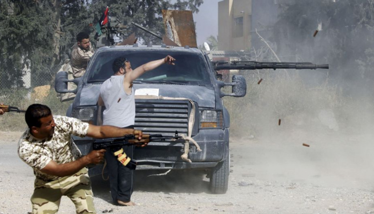 المليشيات المسلحة في غرب ليبيا المدعومة من قطر وتركيا