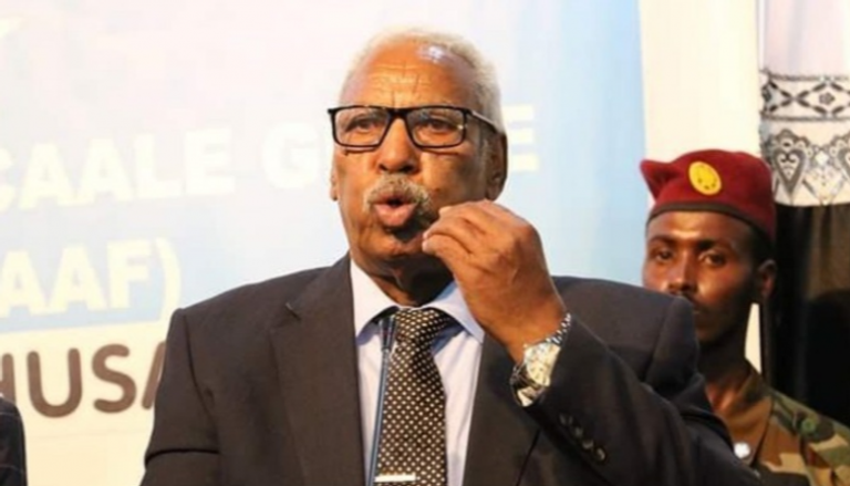 حاكم ولاية غلمدغ الصومالية أحمد دعالي حاف