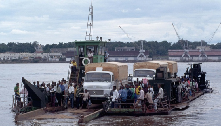 النقل النهري من وسائل النقل الأكثر استخداما في الكونغو الديمقراطية