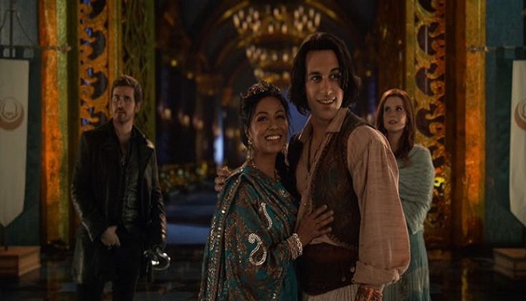 مشهد من فيلم "علاء الدين" الذي يعرض في السينمات حاليا