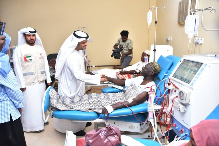 الهلال الأحمر الإماراتي يرعى عددا من المشاريع التنموية في السودان