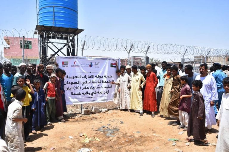 الهلال الأحمر الإماراتي يرعى عددا من المشاريع التنموية في السودان
