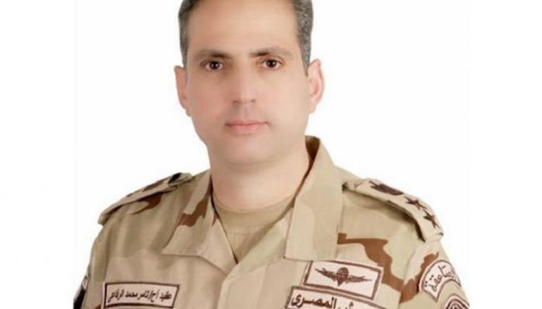 العقيد أركان حرب تامر الرفاعي المتحدث العسكري للقوات المسلحة المصرية