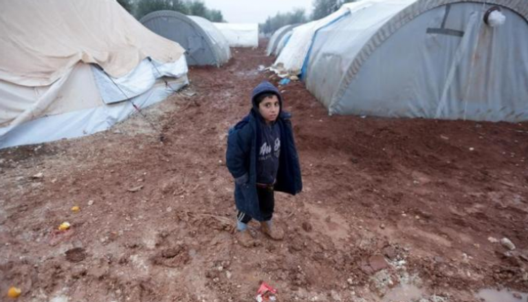 طفل من اللاجئين السوريين-أرشيفية