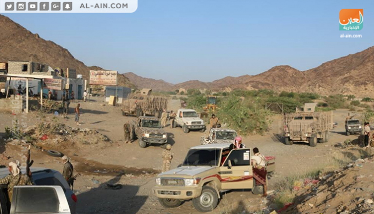  عناصر من قوات الجيش اليمني والمقاومة الشعبية - أرشيفية 