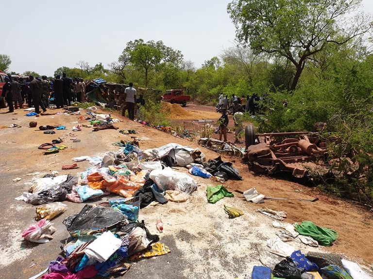 23 قتيلا إثر اصطدام حافلة ركاب بشاحنة في مالي