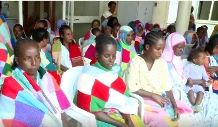 أبي أحمد خلال تدشين التمثال