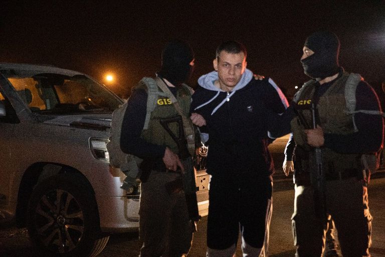 الإرهابي بهاء علي أبو المعاطي قوات تابعة للمخابرات المصرية