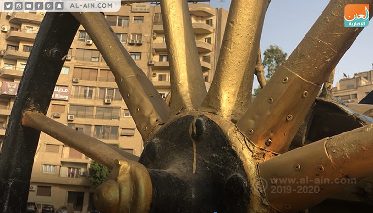 مدفع رمضان بميدان الشهيد ساطع النعماني أمام جامعة القاهرة مدفع رمضان بميدان الشهيد ساطع النعماني