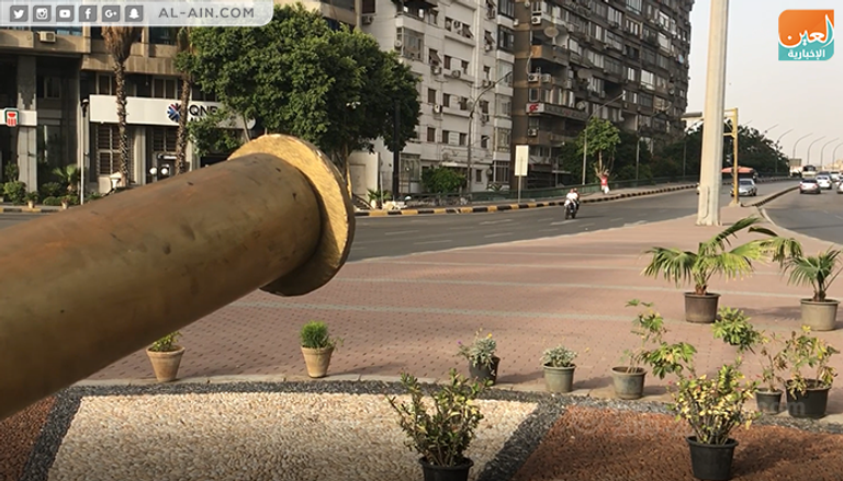 مدفع رمضان بميدان الشهيد ساطع النعماني أمام جامعة القاهرة مدفع رمضان بميدان الشهيد ساطع النعماني