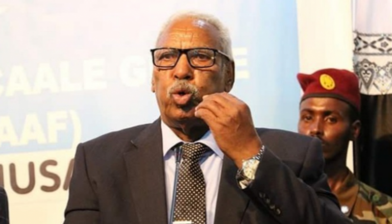 حاكم ولاية غلمدغ الصومالية أحمد دعالي حاف