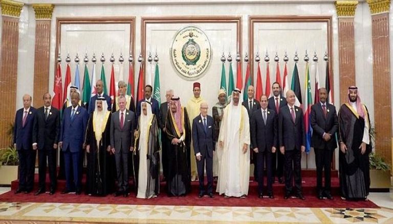 القادة العرب المشاركون في القمة العربية