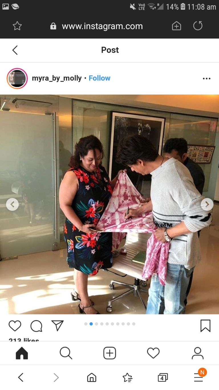 النجم الهندي شاروخان 