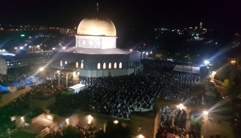 إحياء ليلة القدر في المسجد الأقصى