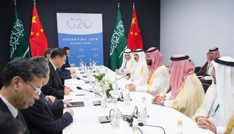 الأمير محمد بن سلمان بن عبدالعزيز آل سعود ولي العهد السعودي - الفرنسية
