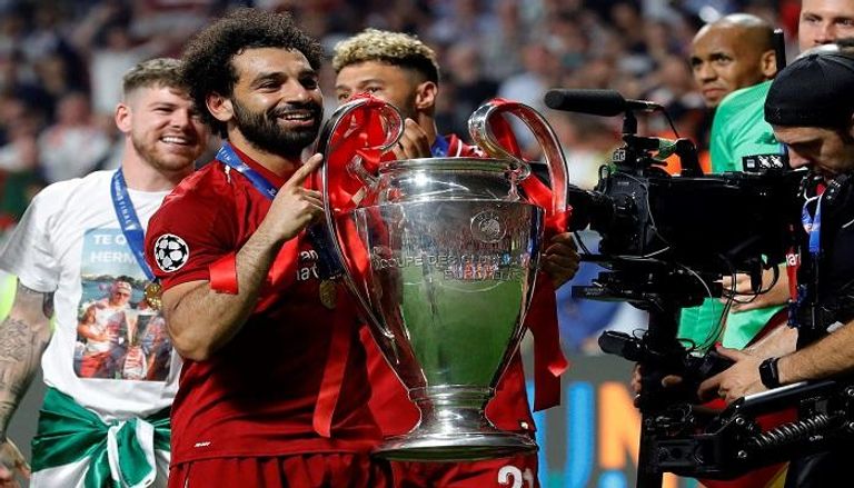 محمد صلاح نجم ليفربول الإنجليزي محمد النني لاعب أرسنال