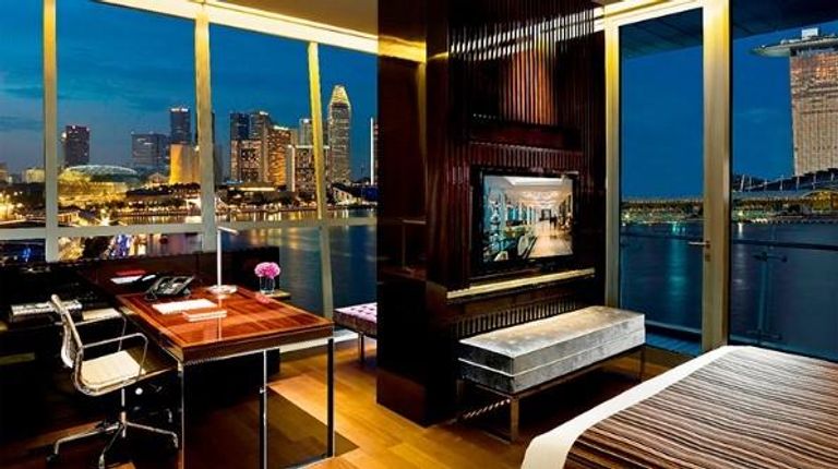 الغرفة داخل فور سيزونز أبوظبي في جزيرة المارية