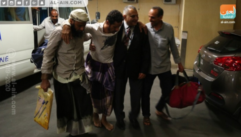 استقبال جرحى يمنيين لعلاجهم بالمستشفيات المصرية على نفقة الإمارات